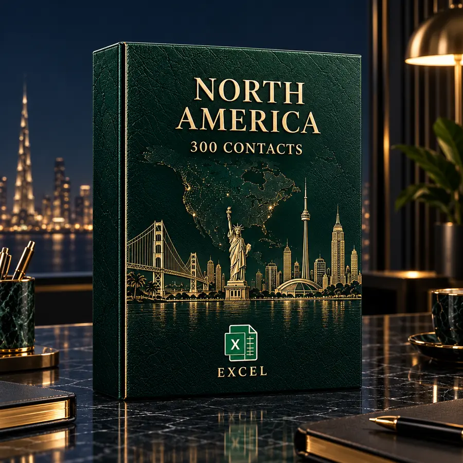 North America investor database premium Excel product pack
